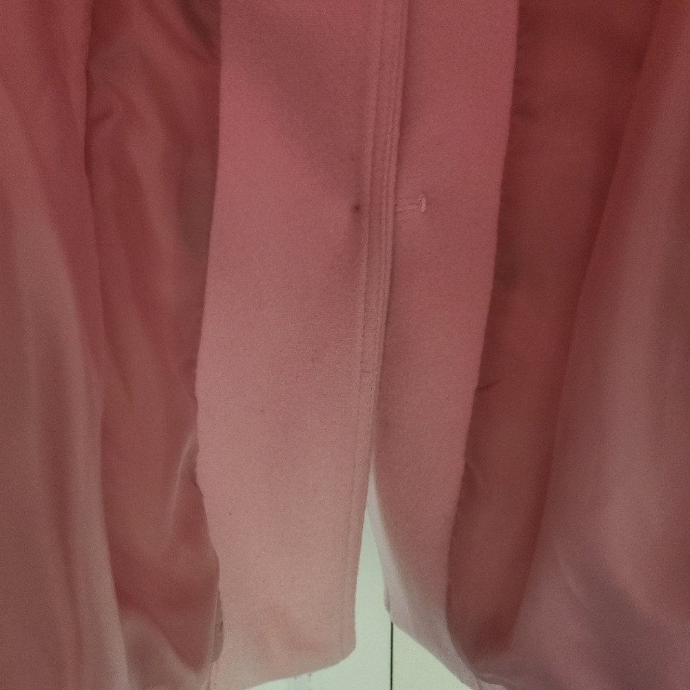 Vtg Andrea Viccaro Wool Cashmere‎ light Pink Blazer Size 10 VINTAGE - Picture 6 of 16